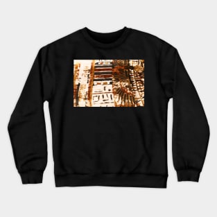 Egyptian Pattern Crewneck Sweatshirt